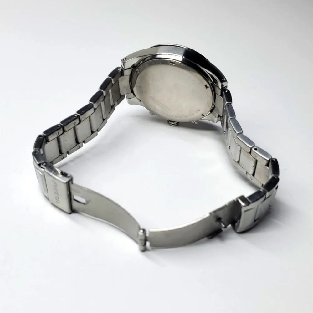 Fossil Watch CH2542 Silver Steel Wristband Multifunction Mop 10 ATM